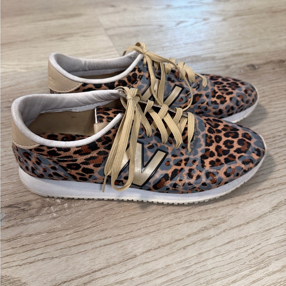 New Balance Tokyo 420 Tan and Black Leopard Women's Sneakers size 6.5 - Picture 3 of 7